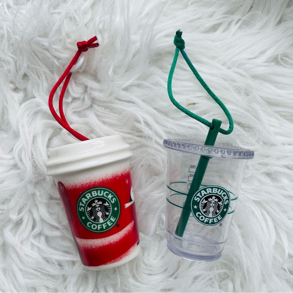 Starbucks 2010 Christmas Ornaments